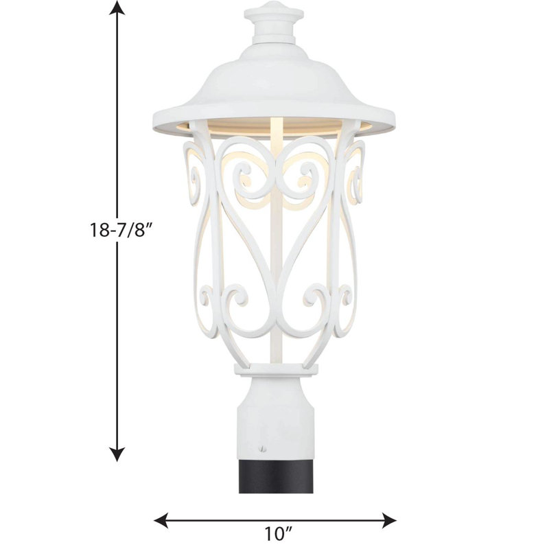 Mercado Lantern Head, White
