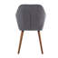 46cm H Tufted Fabric Upholstered Armchair-890973144