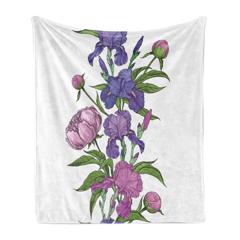 Hand Woven Throw Blanket, 50" x 60"