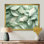 Feuilles de jade monochromes monochromes II - feuilles, décoration murale