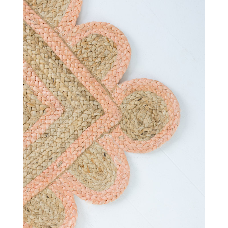 Hand Braided Jute / Sisal Area Rug, Rectangle 2' x 3'