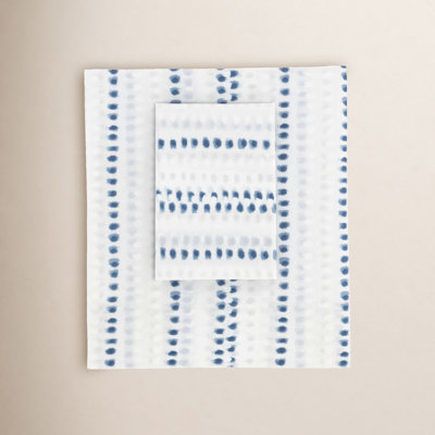 Ink Dots Cotton Sheet Set