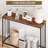 41.3 Inch Narrow Console Table - Industrial Entryway Desk with Storage, 2 Tier Thin Sofa Table for Living Room-818974297