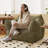 47.3" Wide Chenille Sofa Chair, 22" Seat Width & 24.4" Deep Seat, Green-112749975