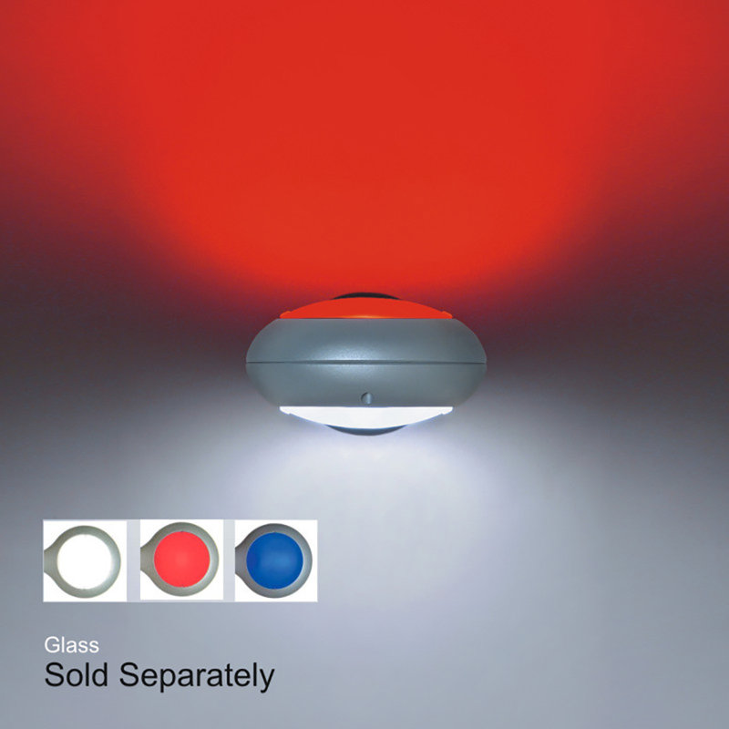 Space 1 - Light Wallchiere, 2.75" H x 4.25" W x 4.25" D