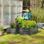 Set of Two Steel Planter Boxes-339712044-339712049-339712053