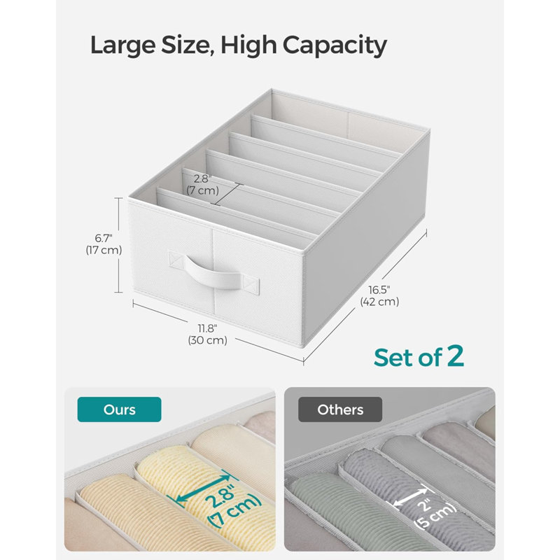 Brayden Studio Fabric Bin