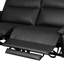 Edema Genuine Leather 2 Seater Reclining Sofa-1167014950-1107151588