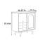 Armoire d'entrée moderne avec rangement simple-920419721