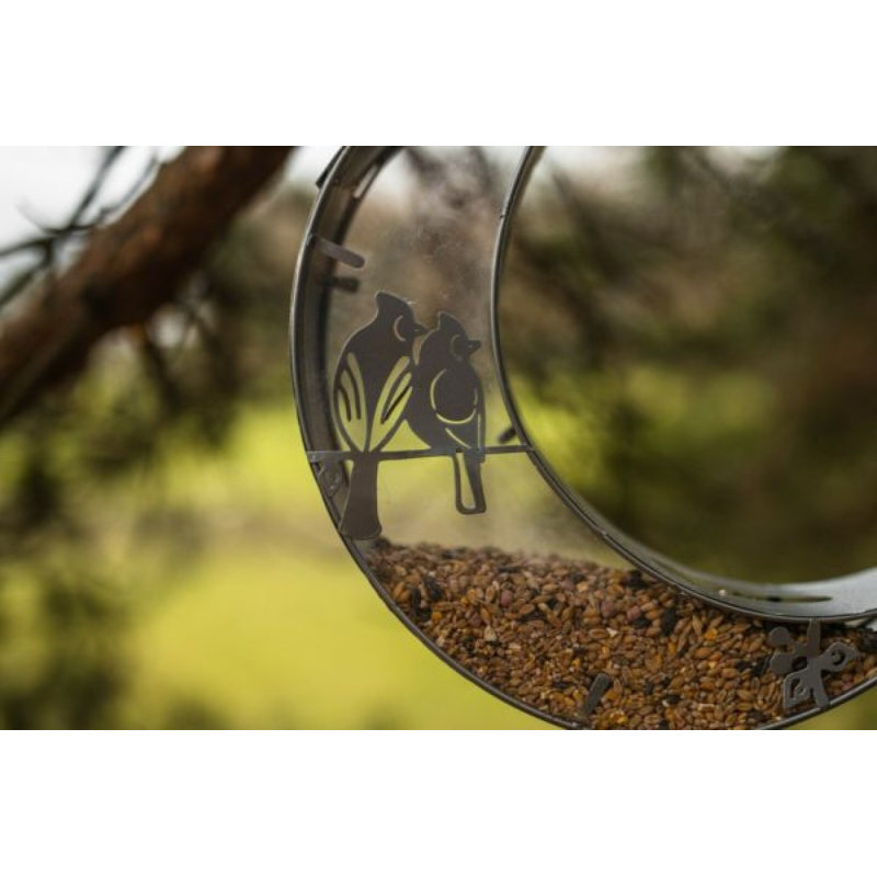 Rothsay Metal Hanging Decorative Bird Feeder