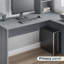 Bureau en L avec rehausse Ward