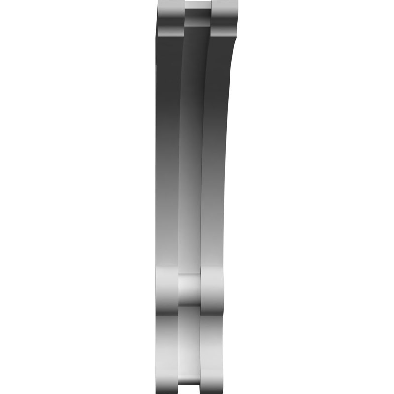 Corbeau en PVC Legacy de qualité architecturale, H 10 po x P 10 po x l 1,875 po