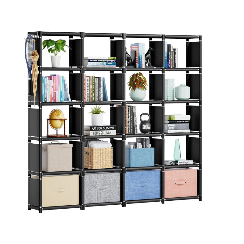 20 Grid Bookcase, Modern Bookshelf