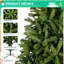 Arbre de Noël artificiel, arbre de Noël complet avec support en métal et structure à charnières-1064707322-1064707327
