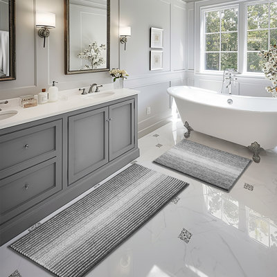 Thick Cushioned Anti-Fatigue Bath Mat