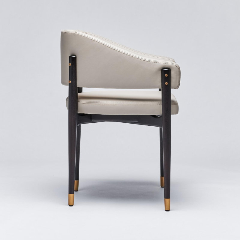 Cheshire Leather Arm Chair, Coffee