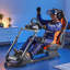 Support de volant de course, simulateur de poste de conduite robuste avec double rail et double bras, compatible Logitech G25, G27, G29, G920, G923, Thrustmaster T300RS, TX F458, T500RS, T3PA-PRO (F1 / GT) et pédales CSR