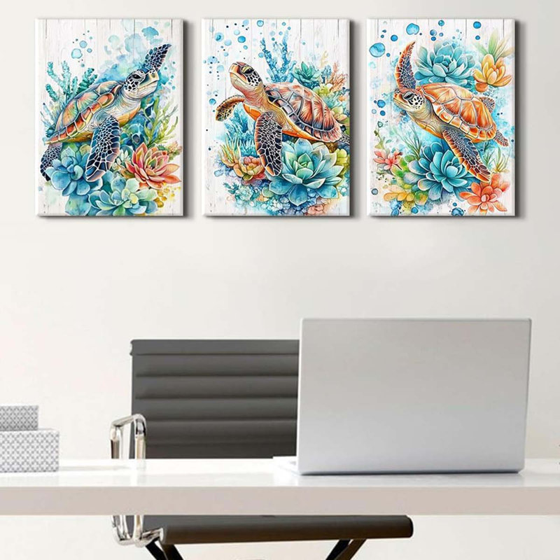 3 Piece Wrapped Canvas Print
