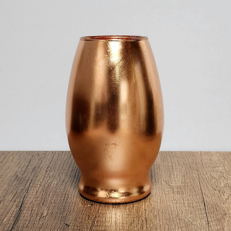 Yulanda Handmade Glass Table Vase, Pink