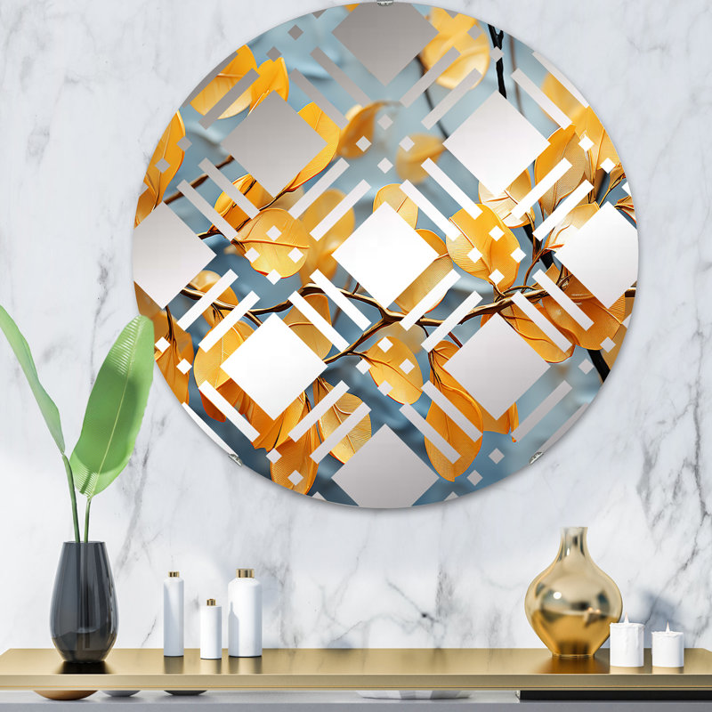 Alizayah Circle Wall Mirror, 31.4" x 31.4"