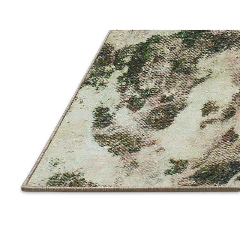 Abstract Indoor Rug, Rectangle 2' x 3'