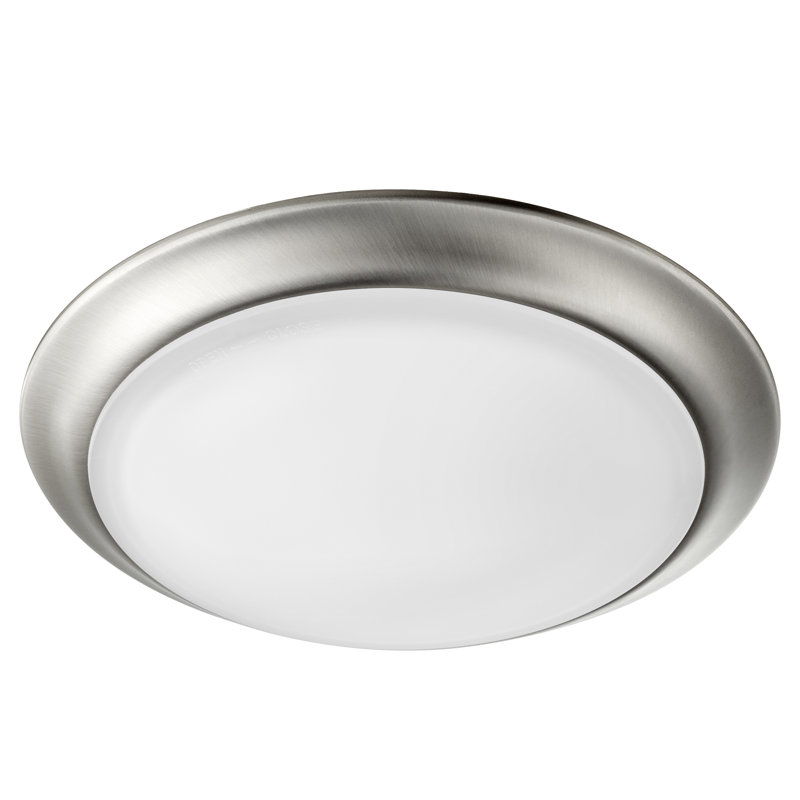 LED Ceiling Mount, Satin Nickel