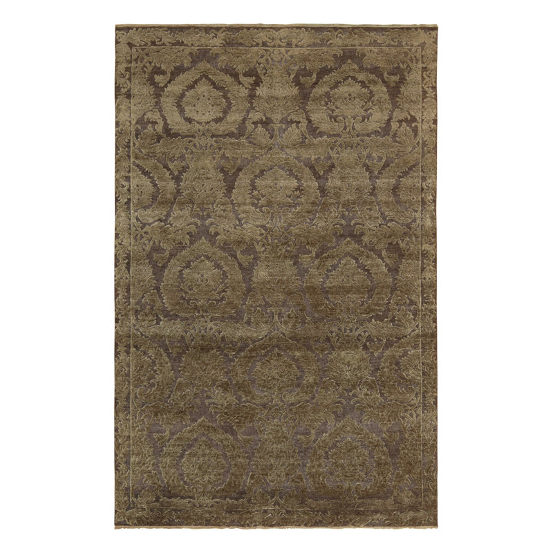 One-of-a-Kind 5'11" X 9' Hand Knotted Area Rug