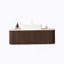 Meuble-lavabo mural avec lavabo, armoire de rangement avec tiroirs, lavabo en céramique, pré-assemblé pour une installation facile-404558358-404558359