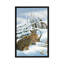 «Bunnies in the Snow» par Jan Weeink, reproduction d'art graphique sur toile-29479729-73575456-73575457