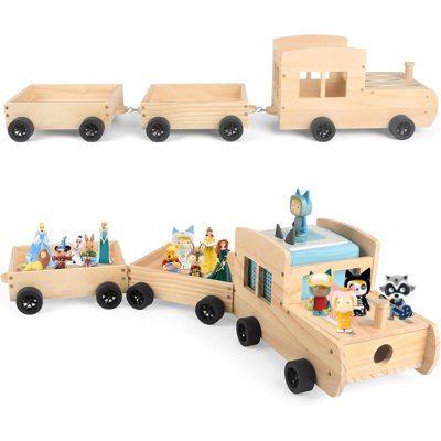 Storage Shelf Organizer With Strong Magnets, Magnetic Floating Display For Toniebox Generation 1 & 2 And 20-30 Tonies Figures, Keeps Kids Room Tidy And Collections Secure