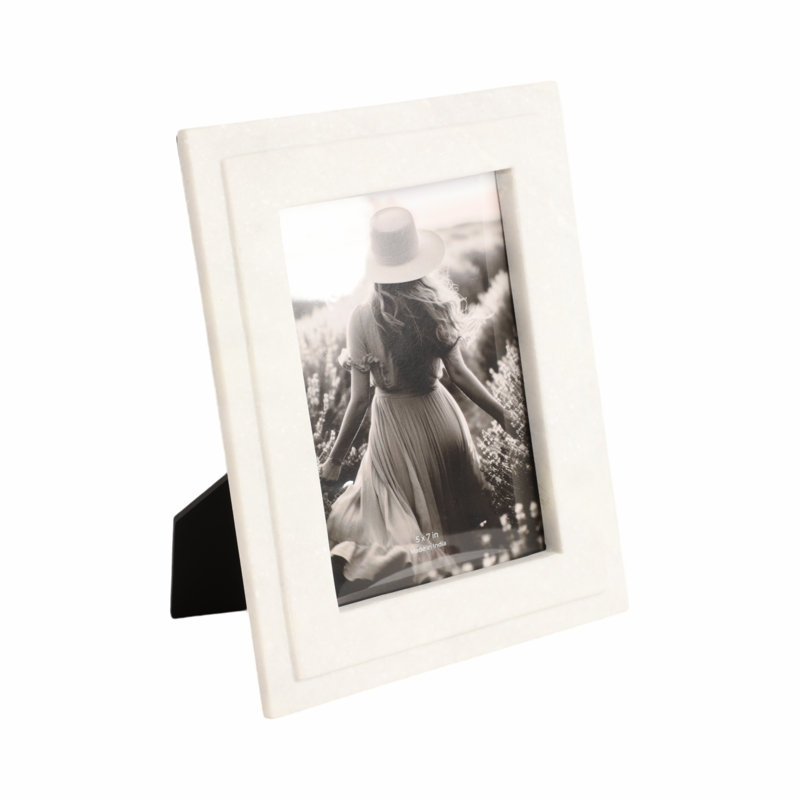 Genuine Marble Single Picture Frame, 8" W x 10" H