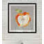 Splash of Apple - reproduction d'art encadrée sur papier-1085763497