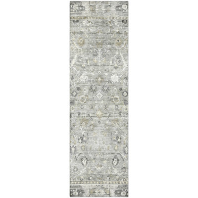 Premium Machine Washable Maag AMF1772 Global Rug