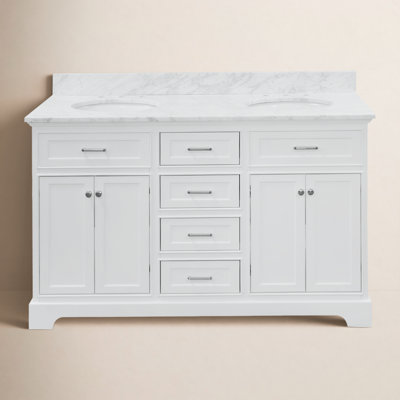 Ronnie 60'' Double Bathroom Vanity