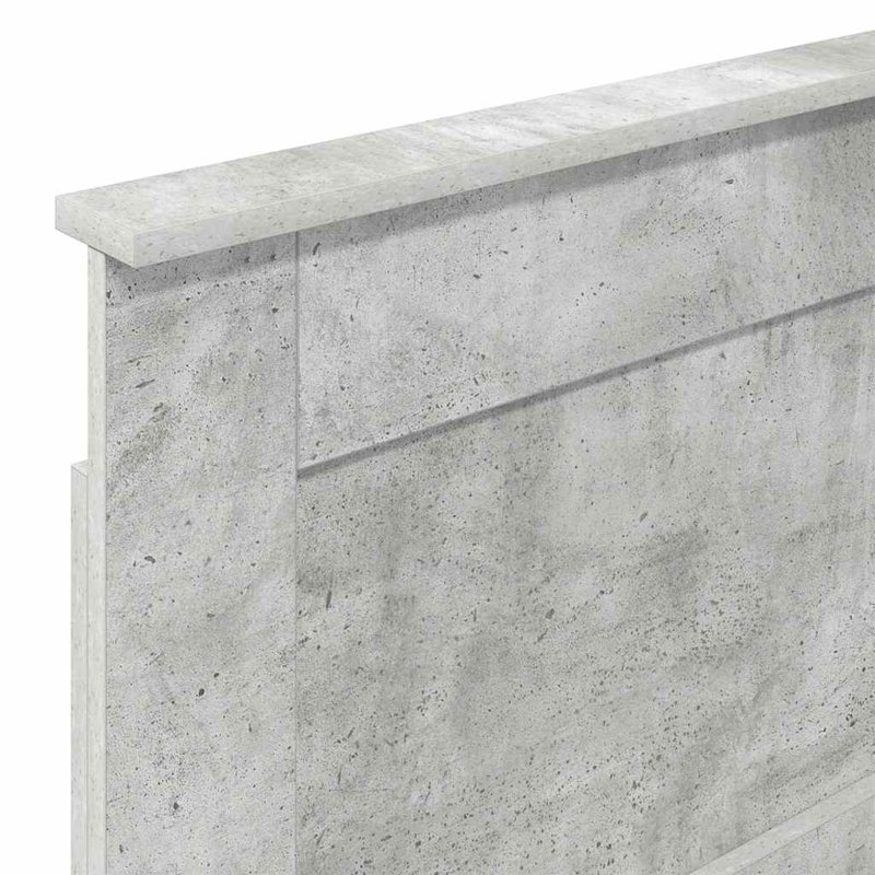 Headboard, European Toddler (80 x 160 cm), Concrete Grey