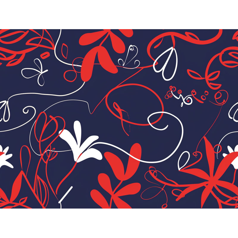 Leaf Pattern Machine Printed Throw Blanket, 60" W x 80" L