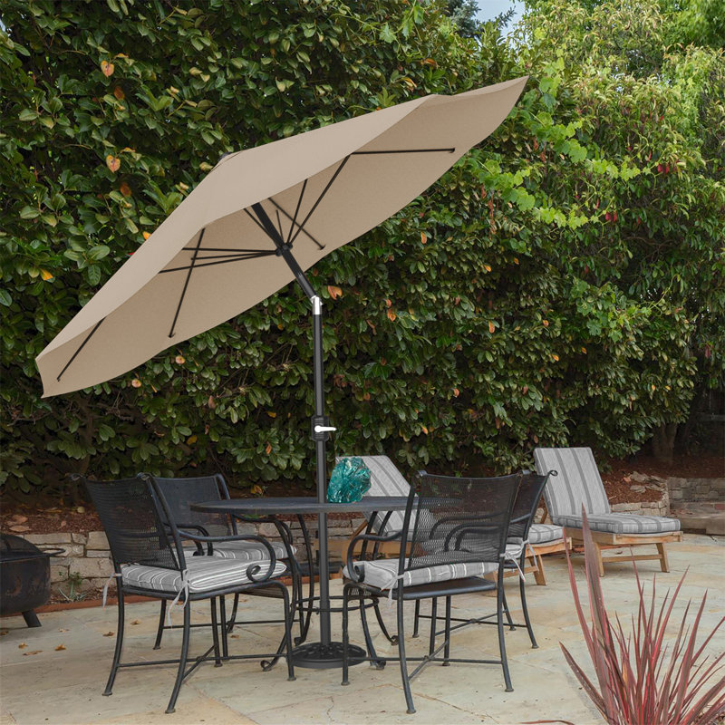 304.8cm Tilt Market Parasol, Sand