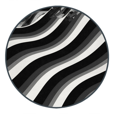 Tapis gris moelleux doux et moelleux Teterboro