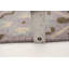 Tapis décoratif en laine de conception unique 8 pi x 10 pi délavé noué à la main New Age