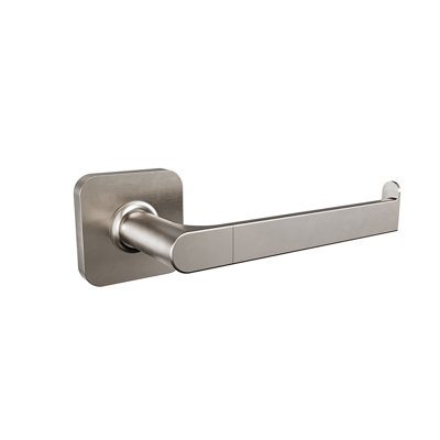 Vapor Wall-Mounted Toilet Paper Holder - Brushed Nickel, Premium Brass Construction, Installation Hardware Included