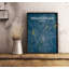 Indianapolis City Map - No Frame Print-672176623