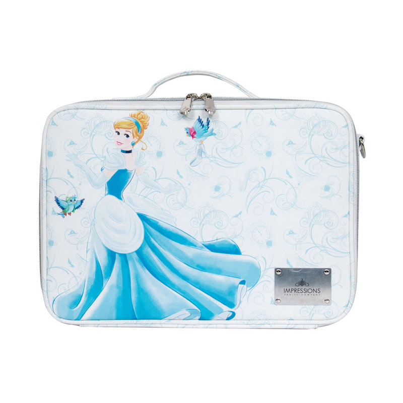 Trousse de maquillage Disney Princess Cendrillon avec séparateurs réglables
