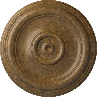 Médaillon de plafond traditionnel H 12 po x l 12 po x P 1 po