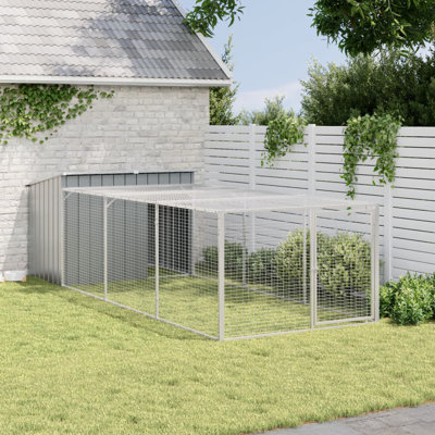 Charyl Galvanised Steel Dog House