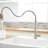 Commercial Style Kitchen Faucet With Pull Out In Brushed Nickel - Stable Performance And Durability Stainless Steel Sink Spray Head Versatile Use-1019405723