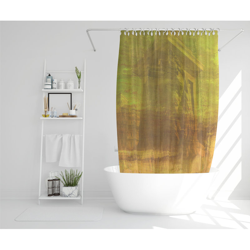 Dilshaan Polyester Shower Curtain Set