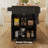 Solid Wood Top Rolling Kitchen Cart with Drawer, Storage Cabinet, Adjustable Shelf, Locking Wheels, Spice Rack & Towel Rack-1499432740
