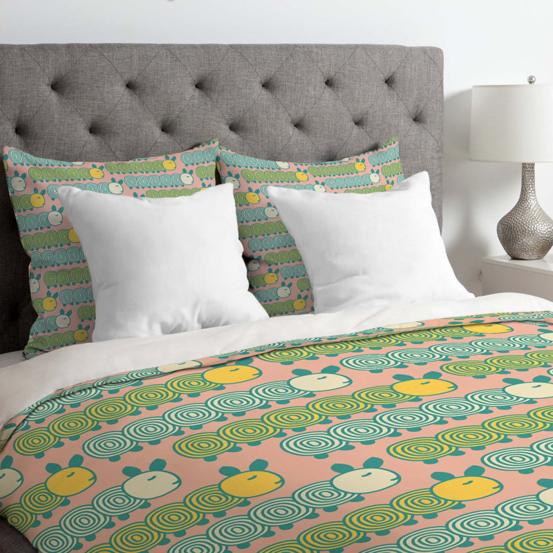 Caterpillars Duvet Cover, Twin Duvet Cover