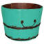Seau venice en turquoise