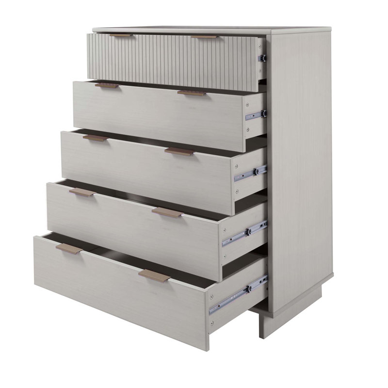 Commode en gris clair, Gris clair